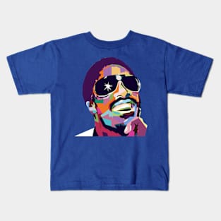 Stevie wonder WpapArt Kids T-Shirt